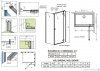 Radaway Essenza 8 Gold Kdj kabina 120x75cm prawa złoty połysk/szkło przejrzyste 10480812-01-01R/10470337-09-01R/10113075-01-01